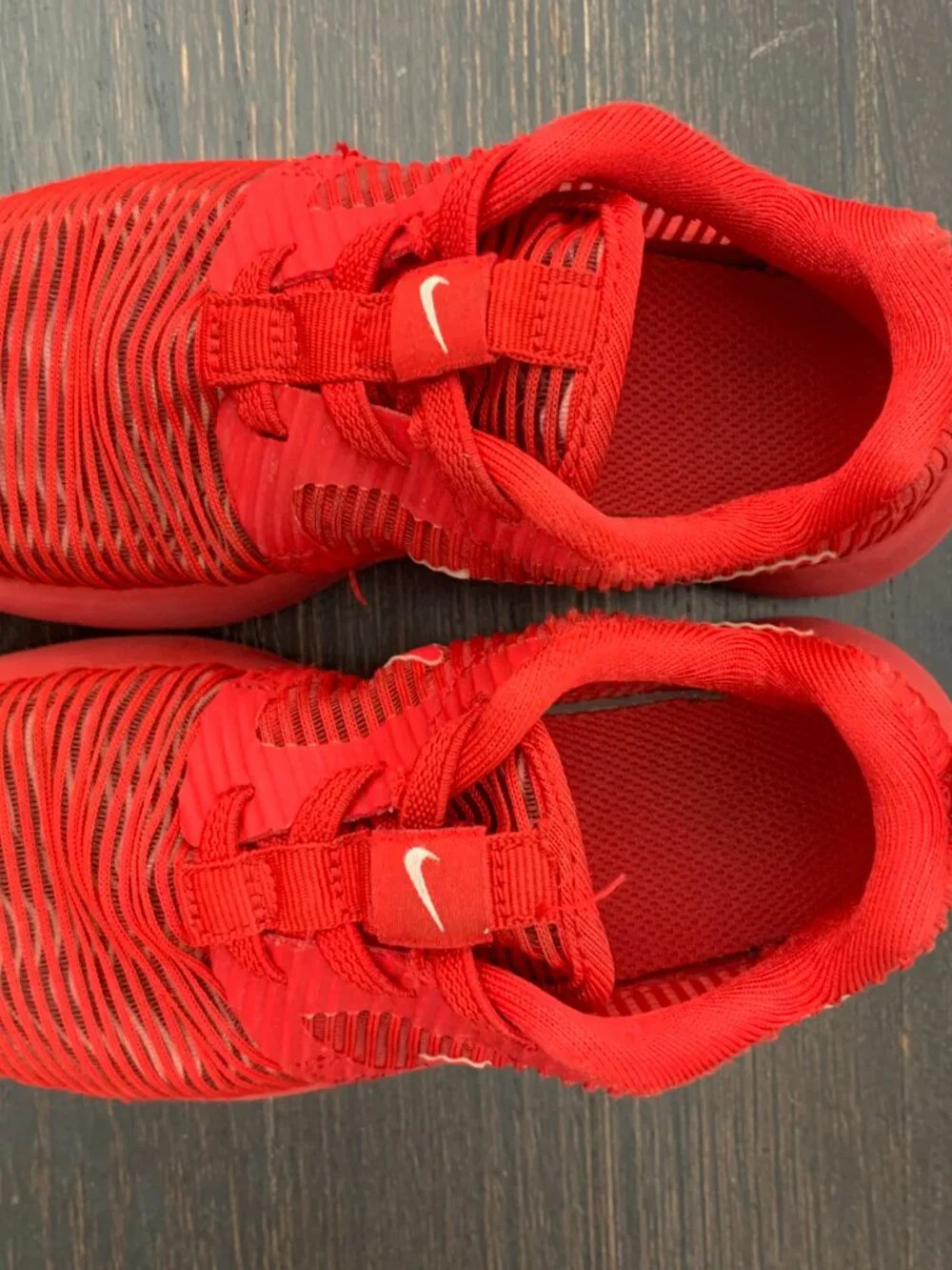 Kids Toddler Red Nike Sneakers Size 10C with box
